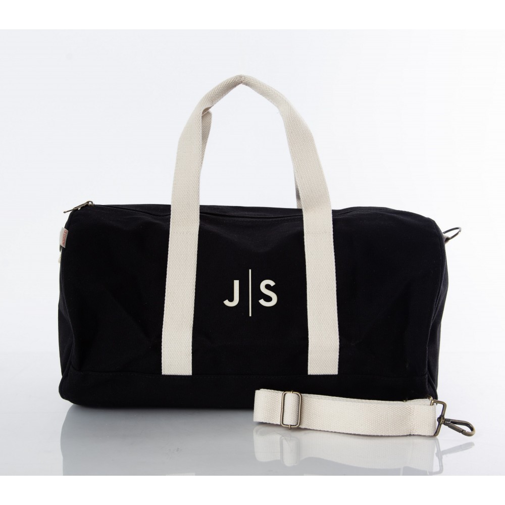 ActiveSport Black Duffel Bag with Logo ActiveSport Black Duffel Bag with Logo