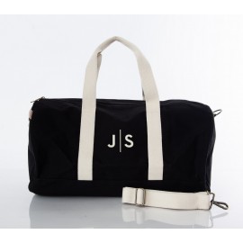 ActiveSport Black Duffel Bag with Logo  ActiveSport Black Duffel Bag with Logo