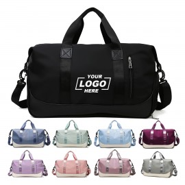 Promotional Dry And Wet Separation Travel Bag
