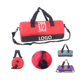 Outdoor Waterproof Duffel Shoulder Bag with Logo