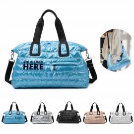 Logo Branded Quilted Bag  Logo Branded Quilted Bag