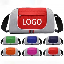 Single Shoulder Travel Gym Bag with Logo