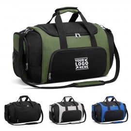 Customized Women Men 40L/21" Gym Small Sports Duffle Lightweight Duffel Bag with Water Bottle Pocket