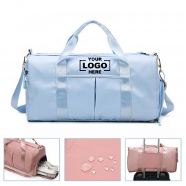 Promotional Light Yoga Gym Bag with Shoe Compartment  Promotional Light Yoga Gym Bag with Shoe Compartment