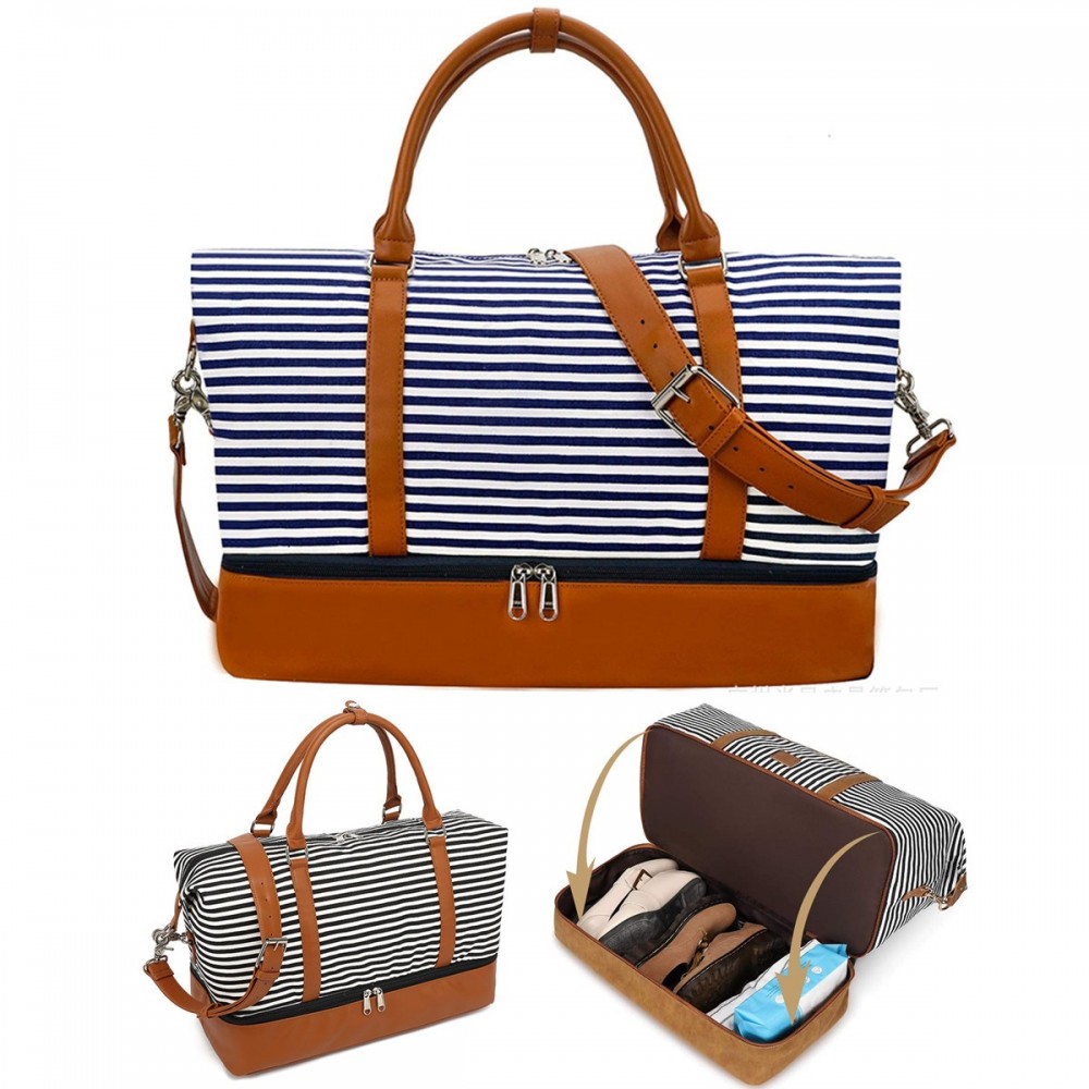 Custom Canvas Duffel Weekender Bag. Custom Canvas Duffel Weekender Bag.