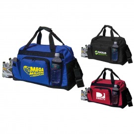 Deluxe Sports Duffel Bag with Logo  Deluxe Sports Duffel Bag with Logo