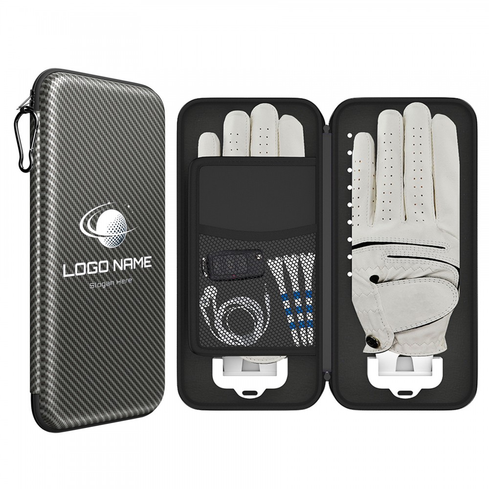 Customized Portable Golf Glove Organizer with Dual Stands MOQ 20