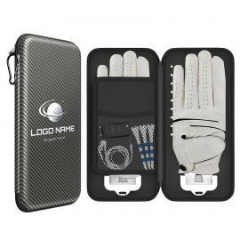 Customized Portable Golf Glove Organizer with Dual Stands MOQ 20