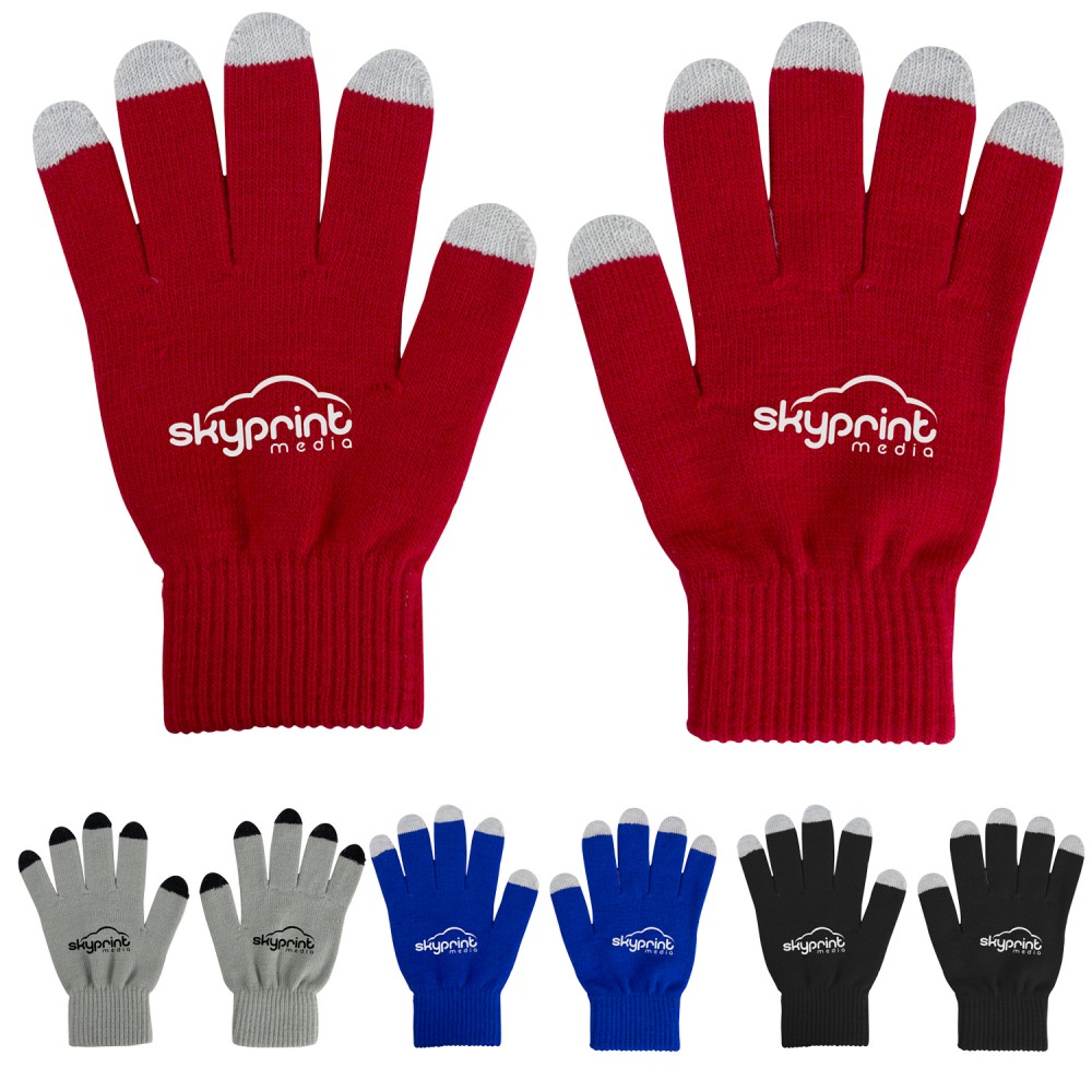 Custom Printed Touch Screen Gloves Custom Printed Touch Screen Gloves