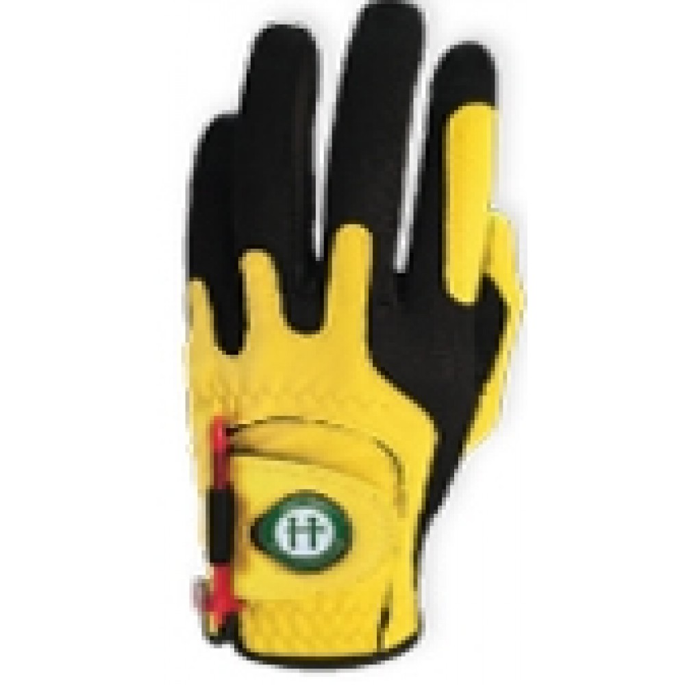 Zero Frictionâ„¢ Men's Performanceâ„¢ Yellow Magnet Glove- Left Hand Custom Imprinted Zero Frictionâ„¢ Men's Performanceâ„¢ Yellow Magnet Glove- Left Hand Custom Imprinted