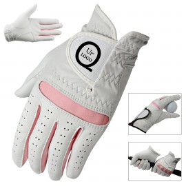 Women'S Lambskin Golf Gloves with Logo