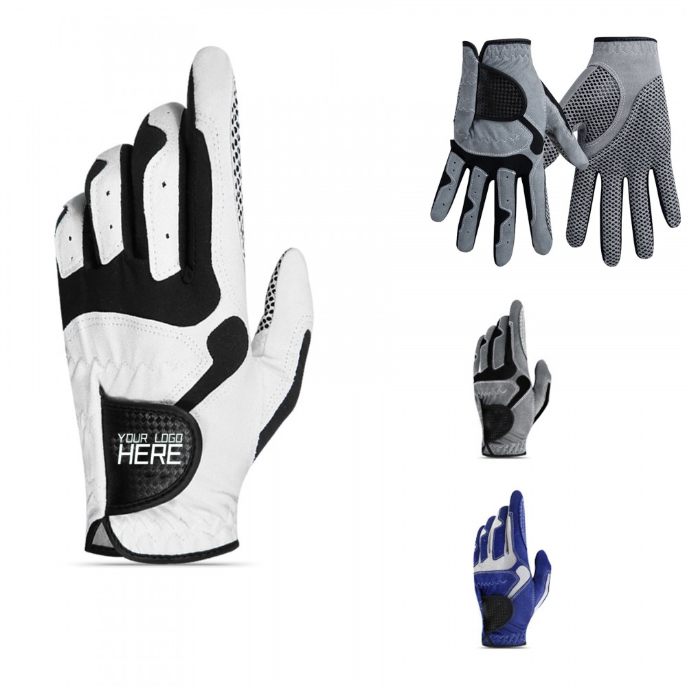 Man Golf Glove with Logo