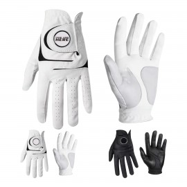 Customized Leather Soft Golf Glove For Single Hand
