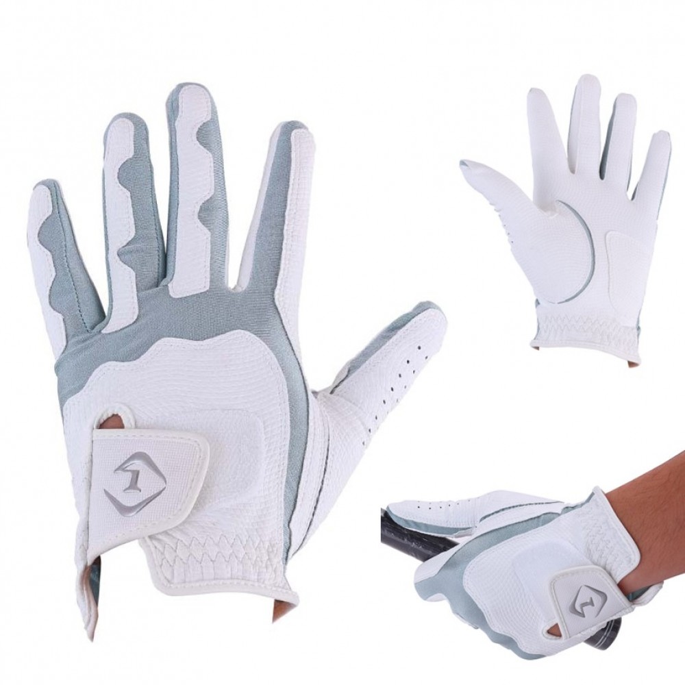 Custom Men's PU Golf Gloves with Logo