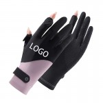 Summer Touchscreen Driving Gloves with Logo
