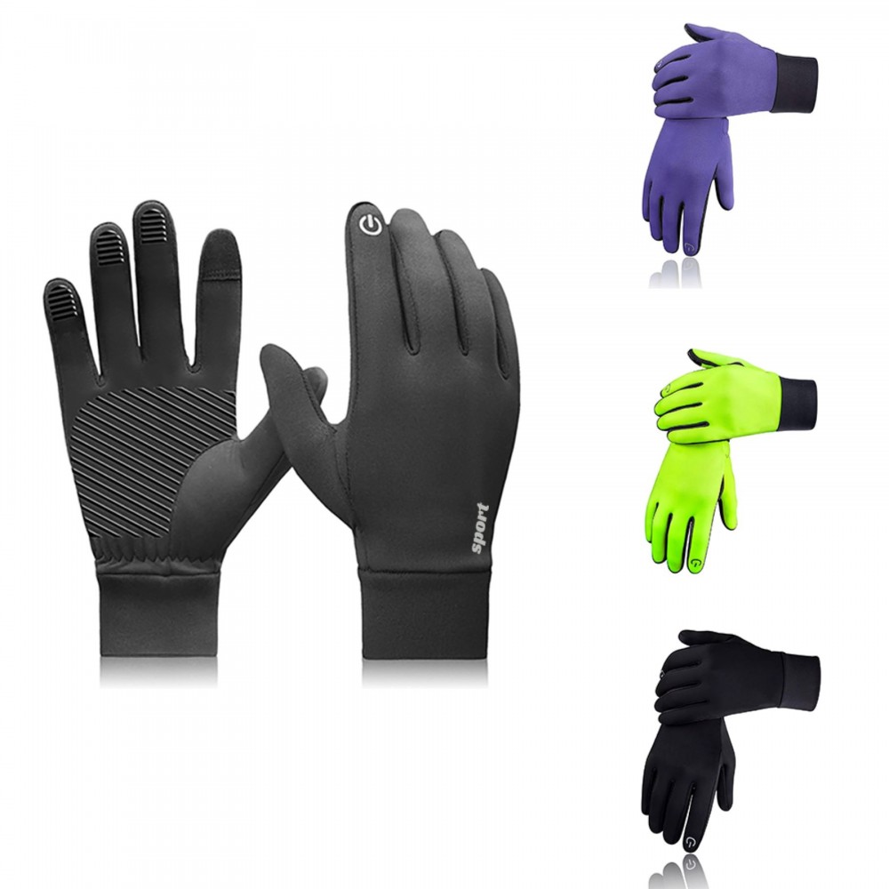 Logo Branded Non-slip Touchscreen Ski Gloves