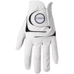 Leather Golf Gloves with Logo