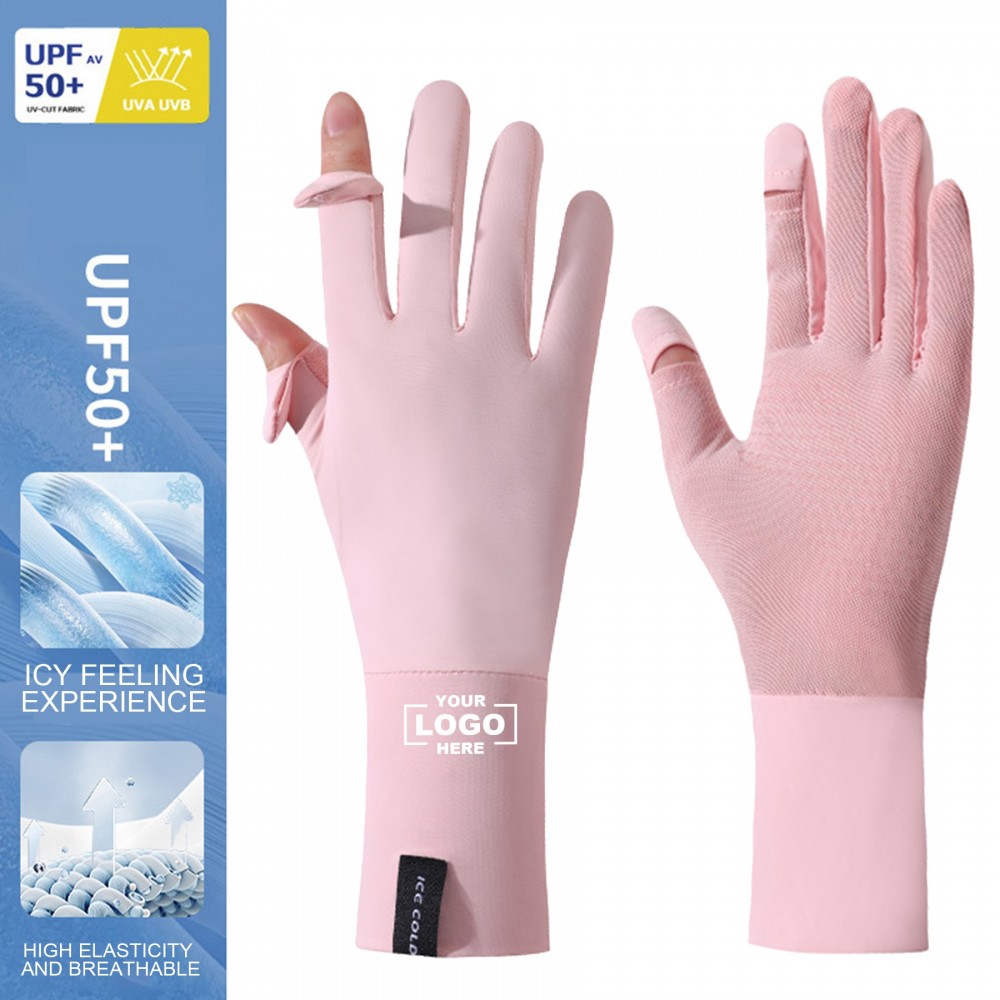 Custom Unisex Full Finger UV Protection Gloves with Touchscreen and Extended Sun Protection Wrist Guards Custom Unisex Full Finger UV Protection Gloves with Touchscreen and Extended Sun Protection Wrist Guards