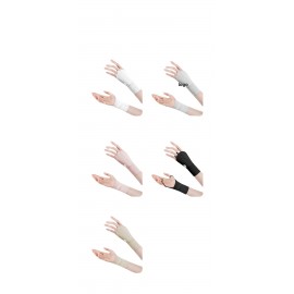 Logo Branded Palmless Sports Gloves