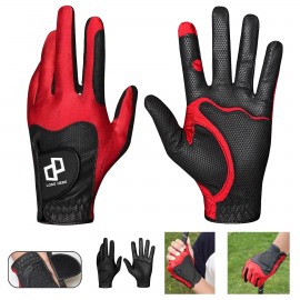 Three-Dimensional Golf Glove with Logo