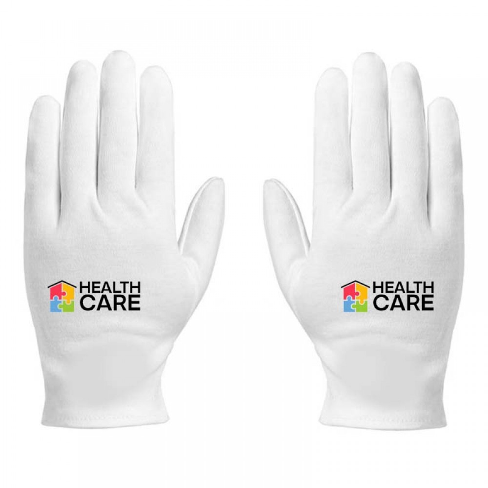 Soft Cotton Work Gloves with Logo