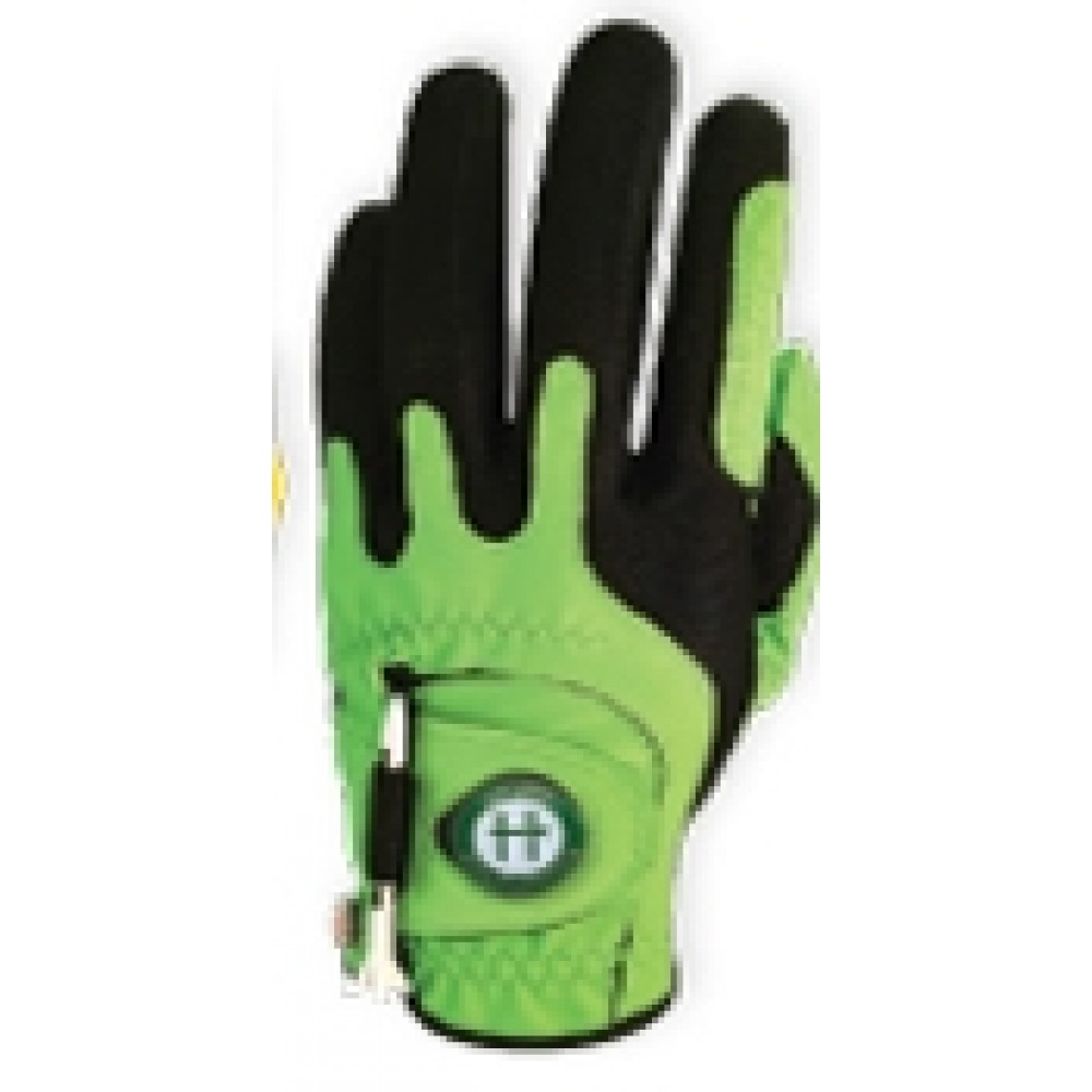 Custom Imprinted Zero Frictionâ„¢ Men's Performanceâ„¢ Green Magnet Glove- Right Hand Custom Imprinted Zero Frictionâ„¢ Men's Performanceâ„¢ Green Magnet Glove- Right Hand