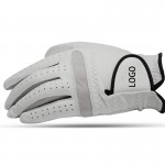 Sheep Leather Breathable Golf Gloves with Logo