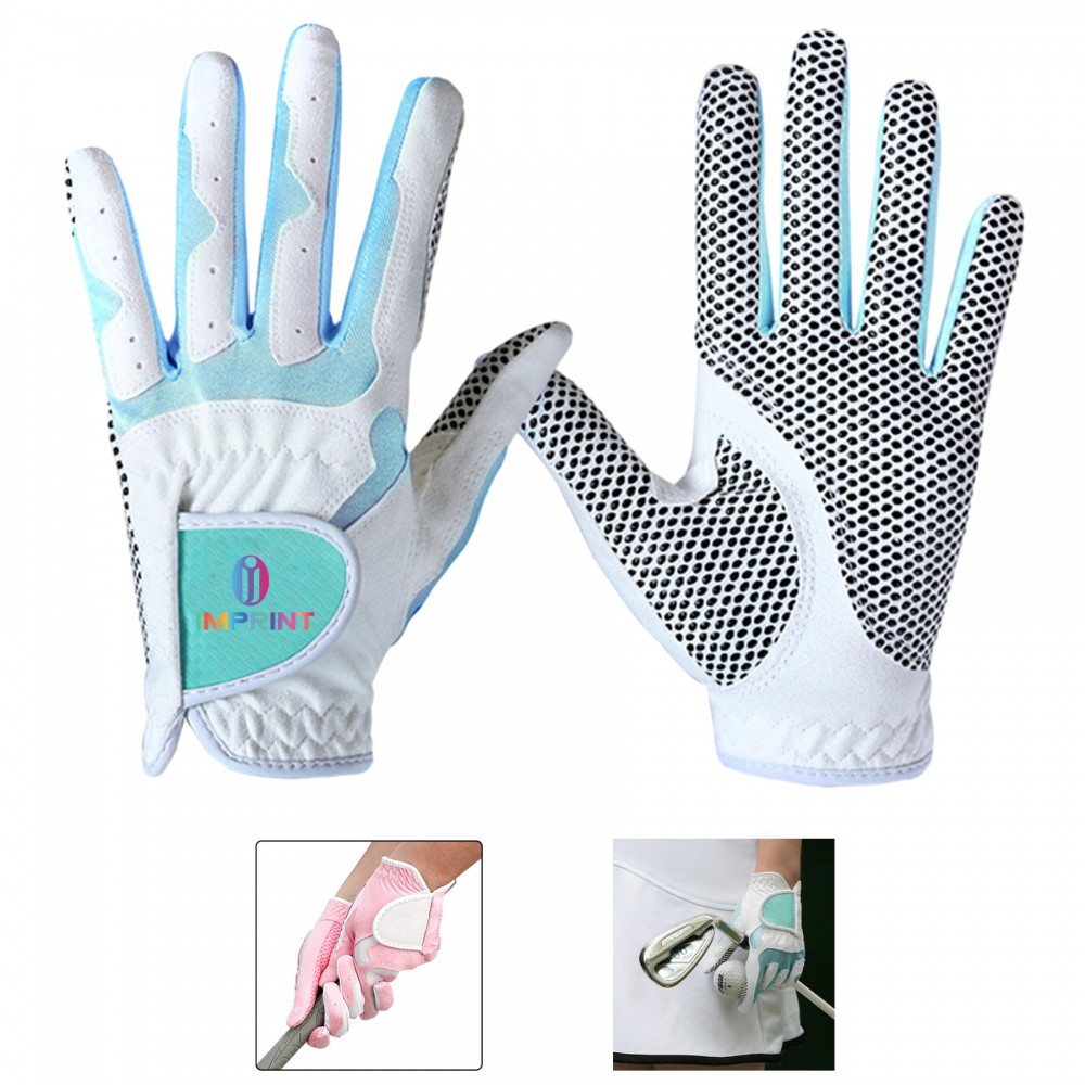 Women's Non-Slip Golf Gloves with Logo