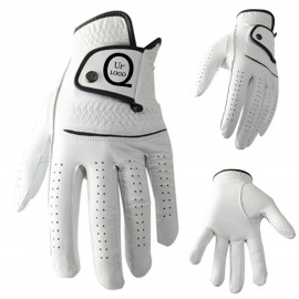 Golf Non-Slip Breathable Sheepskin Glove with Logo