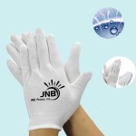 Custom White Soft Cotton Gloves