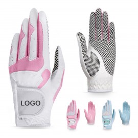 Zero Friction Dual-Hand Women's Golf Gloves with Logo