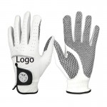 Golf Gloves Men's Lambskin Non-Slip Wear-Resistant Breathable Golf Gloves with Logo