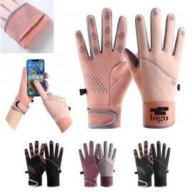 Touch Screen Bicycle Gloves with Logo