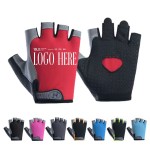 Customized Anti Slip Fingerless Sports Gloves