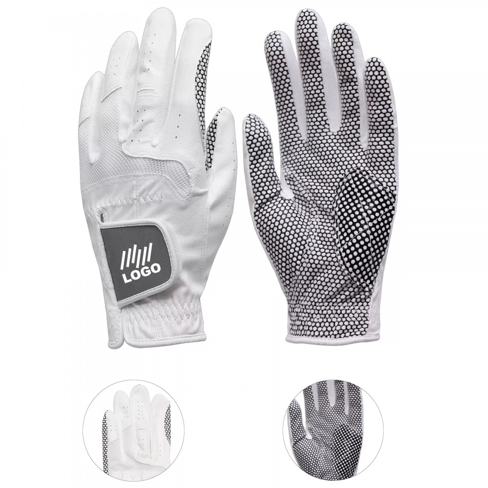 Customized Microfiber Left-Hand Golf Glove