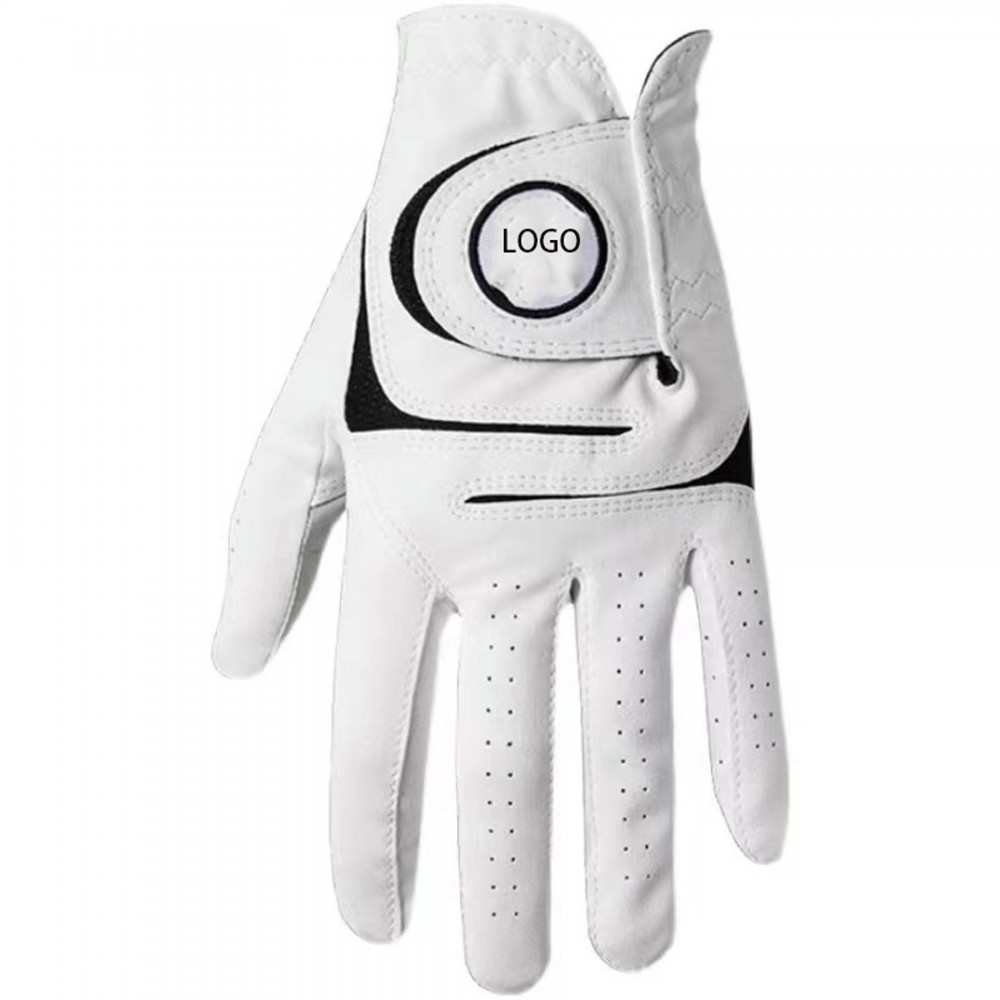 Custom Pu Leather Golf Glove