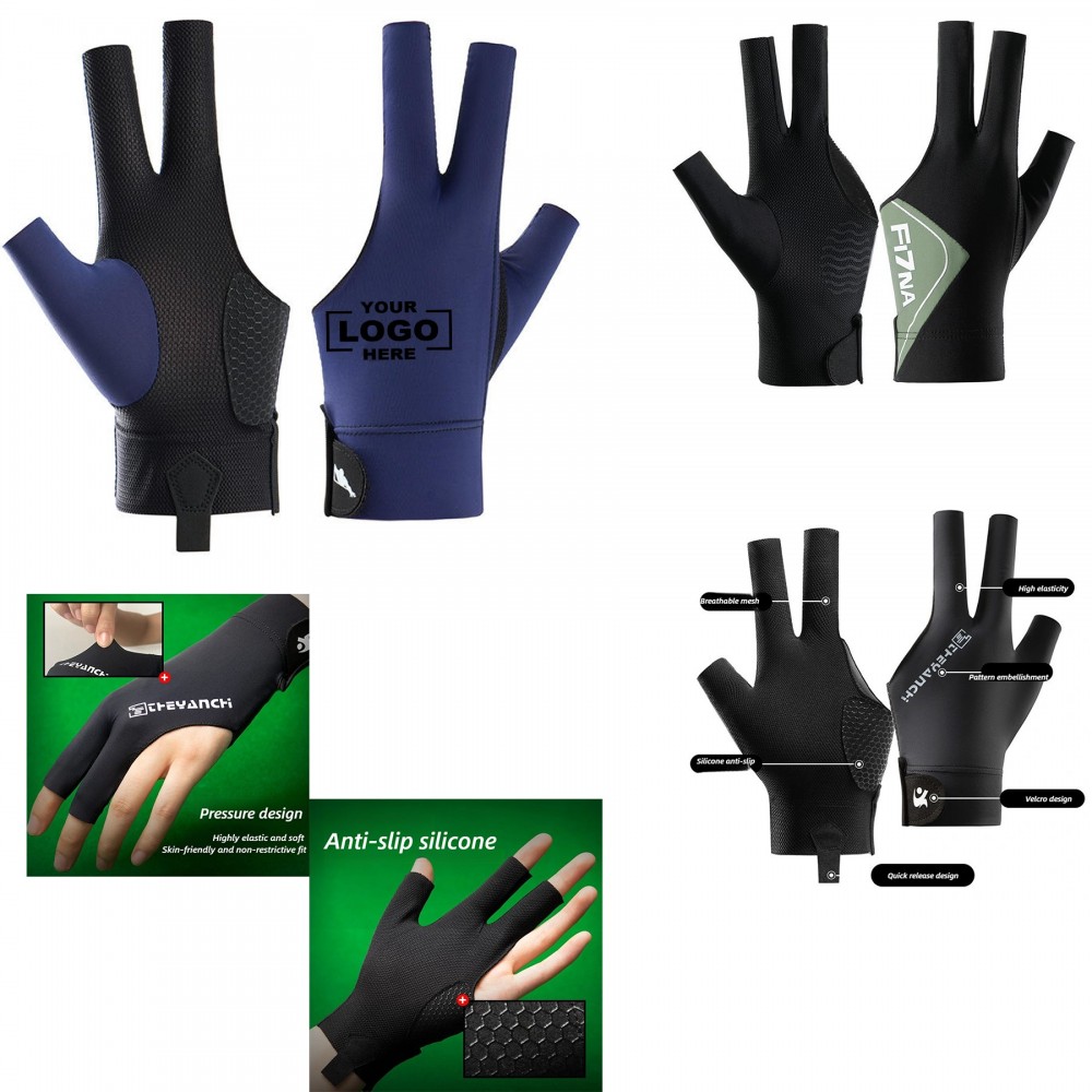 Premium Lightweight Billiards Glove for Enhanced Performance with Logo Premium Lightweight Billiards Glove for Enhanced Performance with Logo