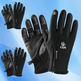Logo Branded Touch Screen Winter Gloves with Waterproofing
