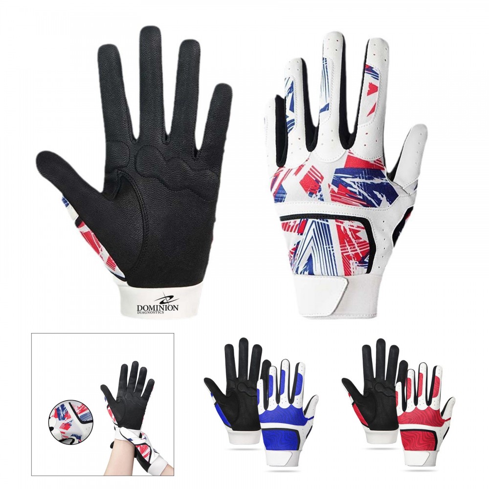 Breathable Batting Glove with Logo Breathable Batting Glove with Logo
