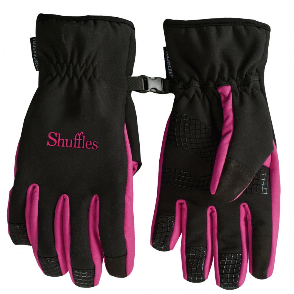Custom Printed Winter Lined Text Gloves Custom Printed Winter Lined Text Gloves