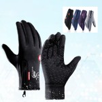 Personalized Touch-Screen Waterproof Outdoor Gloves