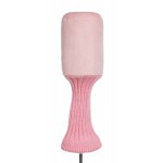 Plush Pink Golf Head Cover with Logo