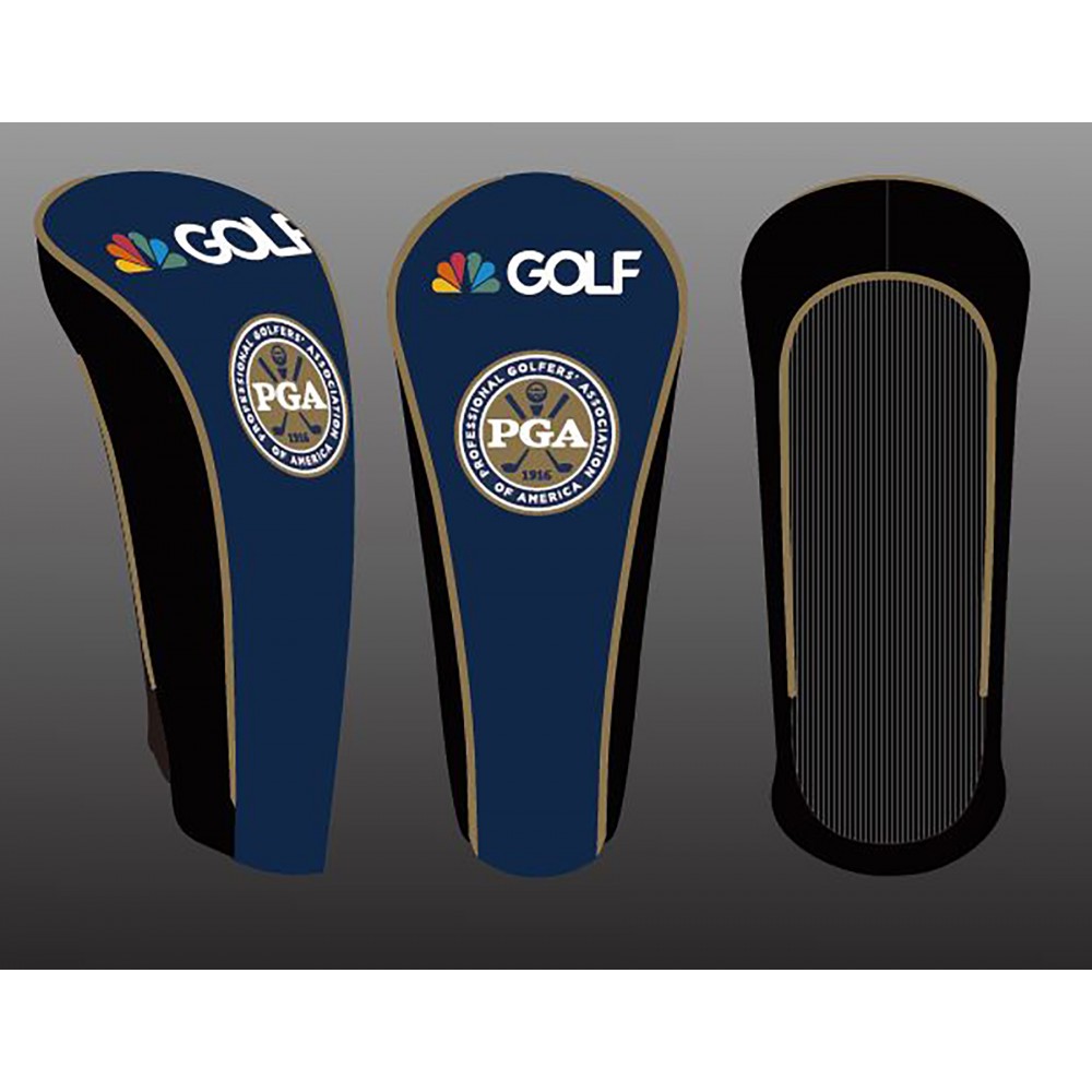 Custom Branded Stretch Barrel Hybrid Golf Head Cover (130cc) Custom Branded Stretch Barrel Hybrid Golf Head Cover (130cc)