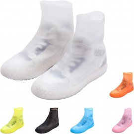 Waterproof Shoe Covers Non-Slip Reusable Overshoes with Logo