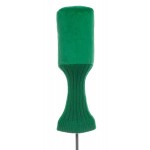 Plush Green Golf Head Cover with Logo