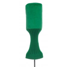 Plush Green Golf Head Cover with Logo
