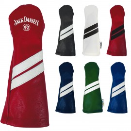 Logo Branded Sunfish Dura Leather Hybrid Head Cover  Logo Branded Sunfish Dura Leather Hybrid Head Cover
