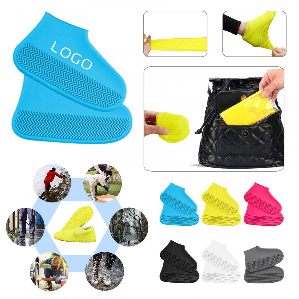Waterproof Shoe Covers with Logo