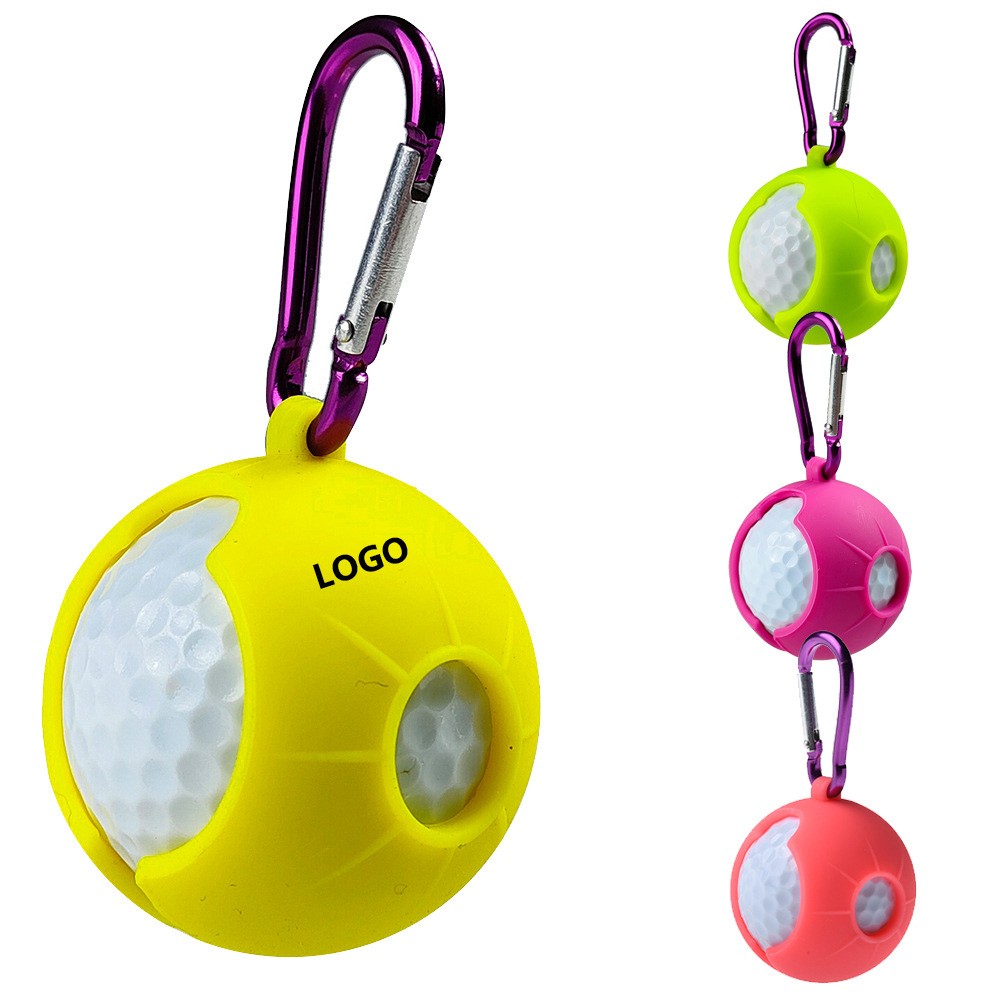 Environmentally Friendly Silicone Golf Ball Protective Cover with Logo