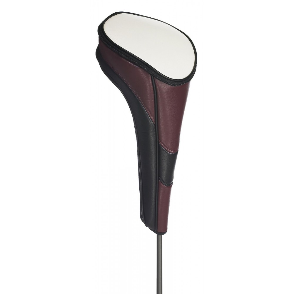 Logo Branded Premier Performance Golf Head Cover for Driver in Maroon